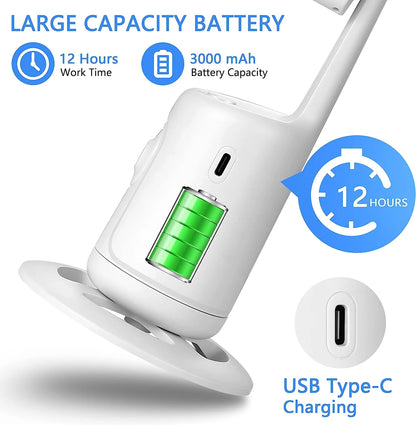 Smart 360° Auto Face Tracking Tripod – No App Needed | Gesture Control | Rechargeable Phone Mount